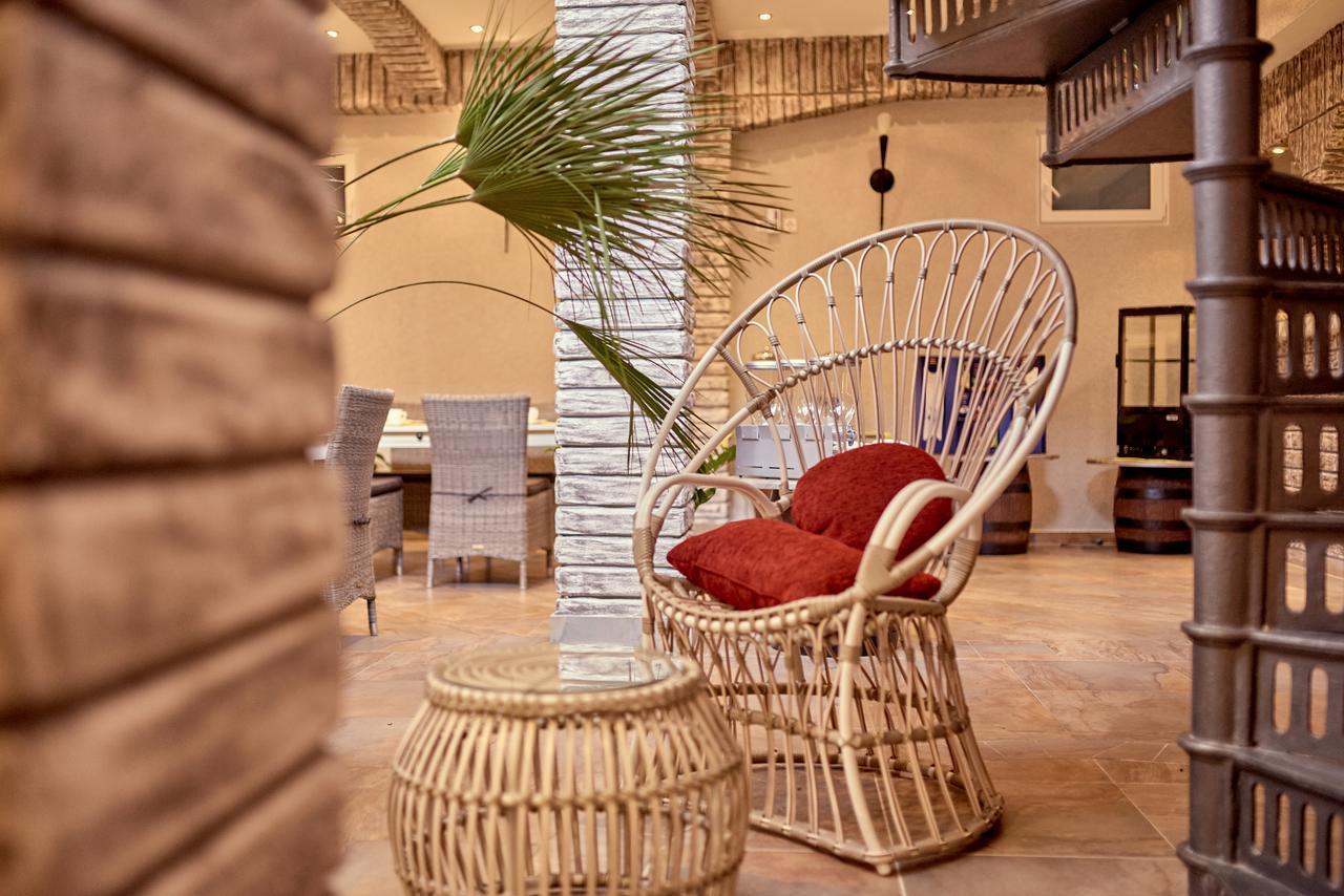 Hotel Zur Alten Stadtkellerei ไลป์ซิก ภายนอก รูปภาพ Interior of the hotel